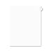 Avery 01401 - Avery-Style Legal Side Tab Dividers, One-Tab, Title A, Letter, White, 25/Pack-AVE01401