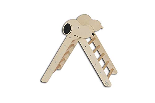Marida Pikler Dreieck Indoor Klettergerüst Kletterdreieck Kletterbogen Kletterwand Climbing Triangle Gym Montessori Nachhaltig...