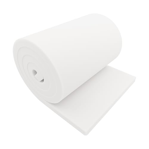 Goto Foam 1X24X72-44ILD 1 Inch Height X 24 Inch Width X 72 Inch Length 44Ild (Firm) Upholstery Cushion Made In Usa thumb #1