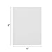 zmybcpack 12 Pack White Hardcover Blank Book 6x8 inch, Hardcover Blank book for Students to Write Stories, Hardcover Sketchbooks Journal（White，22 Sheets/ 44 Pages Each）