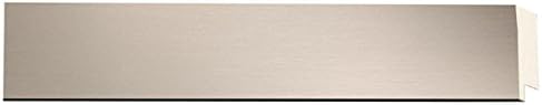 Picture Frame Moulding (Wood) 100ft Bundle - Contemporary Pewter Finish - 1.5" Width - 9/16" Rabbet Depth