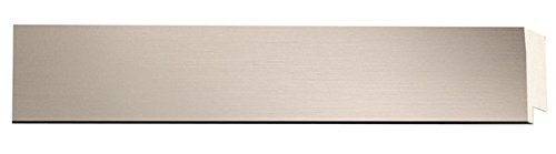 Picture Frame Moulding (Wood) 100ft Bundle - Contemporary Pewter Finish - 1.5