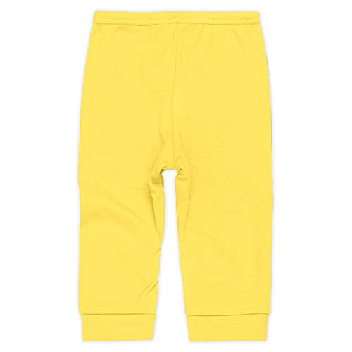 Kit 2 calças suedine, Marisol Play, Bebê Meninos, Amarelo e Azul, G