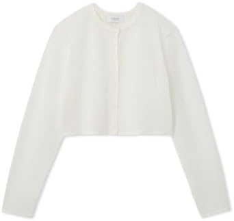 Amazon | [エミ] リネン混シアーニットカーディガン 13WND252019