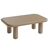 table rectangulaire extensible blanc laqué Plateau épais 5 cm : look marqué et tendance rétro