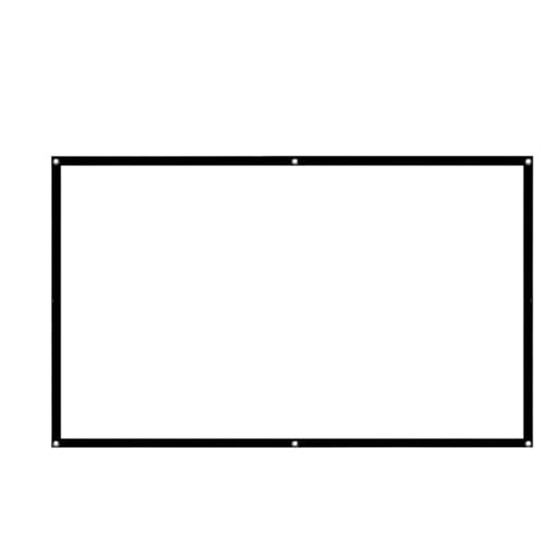 Pantalla de proyección portátil plegable de 84 pulgadas