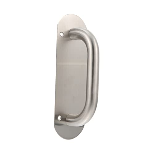 Mipcase Stainess Door Handles Enameled Knob Plate Sturdy and Anti-Fading for Commercial Use