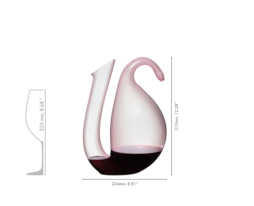 Riedel Ayam Carafe à décanter Rose pour sublimer vos dîners de gala