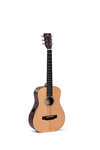 Sigma TM-12E – Guitare électro-acoustique de voyage – Naturel (+ housse) - Les Beatles, Paul McCartney, John Lennon, RIngo Starr, George Harrison Sigma TM-12E - Guitare électro-acoustique de voyage - Naturel (+ housse) – Image 3