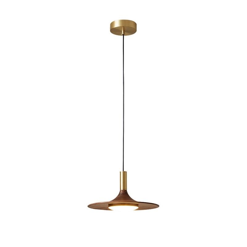 Lampe suspendue wabi-sabi 9,8 pouces en acrylique avec lustre réglable