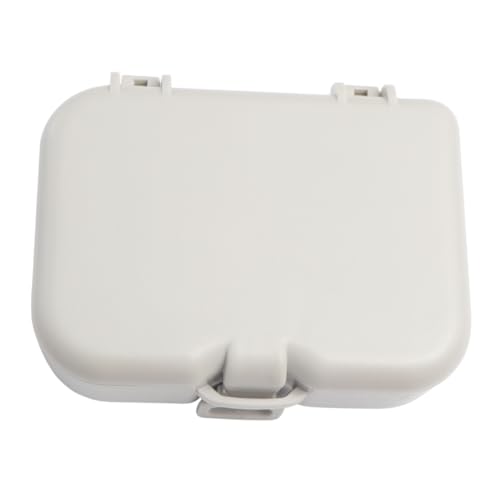 BCOATH 1Pc False Storage Box for Care Portable Cleaning Case with Brush Cleaning Container to Prevent Tooth Decay for Travel