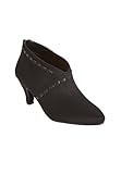 Comfortview Women's The Caspar Bootie - 11 WW, Black...