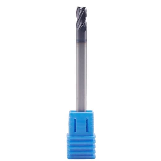 Image of 5Pcs 3 /16 inch 4 Flute Solid Carbide Square End Mill, Double End, AlTiN Coated | 35 Degree Helix, 3 /16 inch Cutting Diameter, 3 /16 inch Shank Diameter, 3 /8 inch Length of Cut, 2-1 /2 inch Overall Length