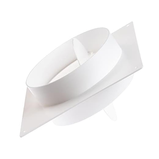 Väggfläns 100 mm med baklucka PVC-kontakt kontakt kontakt runt rör ventilationsrör