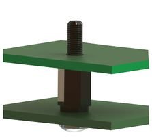 Entretoises hexagonales en nylon M4 M-F 10 mm (10 pièces) | Écarteurs/pieds STANDOFFS Fixations Quincaillerie, 10 x Qté - HTSN-M4-10-8-2