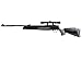 Hatsan Mod 125 AirRifle Sniper Vortex Quiet Energy QE Break Barrel .22 Cal Air Rifle, 1000 FPS, Black with Pack of 250x.22 Caliber Pellets and 100xPaper Targets Bundle