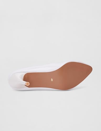 Image of ELLE Women's Solid Stiletto Heel Slip-On Pumps