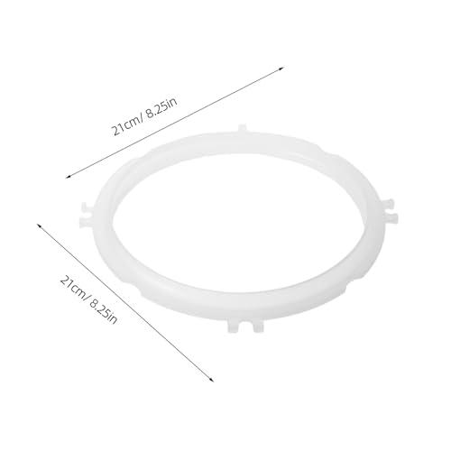 Juego de 2 juntas de sellado para olla a presión de 2 litros compatibles con Bear - Anillos de silicona para olla eléctrica miniatura 6