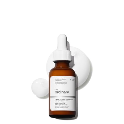 The Ordinary Caffeine 3% + Escin 1% Face Serum Energizing Serum to Tone and Tighten 1 Fl Oz