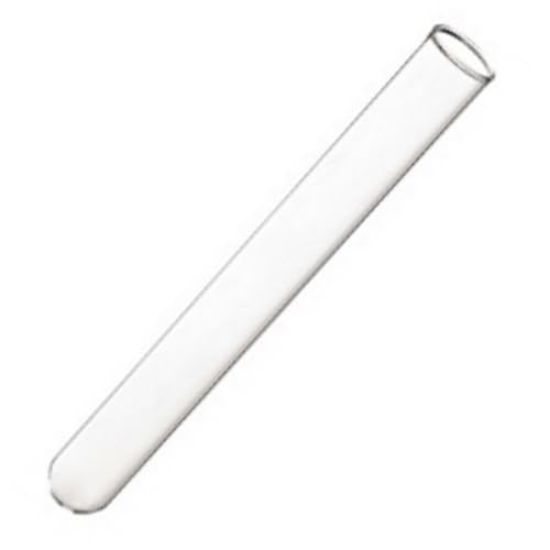 25x200mm Test Tubes, Borosilicate Glass, Round, 70ml, Karter Scientific 212X2 (Pack 50)