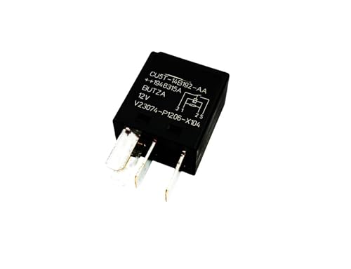Relé 12V V23074P1206X104 electromecánico de alta conductividad con 4 pines 5 uds