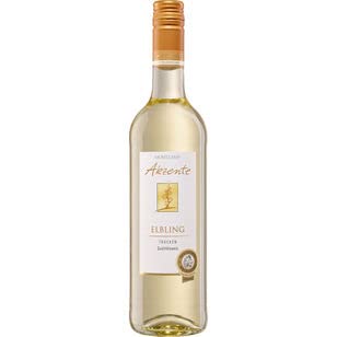 Moselland Akzente Elbling Weißwein trocken, 6er Pack (6 x 0.75 l)