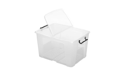 Boîte de rangement 65 L pour éliminer le désordre sous le lit et dans le placard