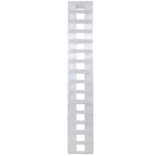 Rampas de carga de aluminio de 84" x 14", capacidad de 6600 lb, rampas pesadas para remolque con extremo en gancho, peldaños serrados y pie de seguridad, para camiones, ATV, UTV, motocicletas y tractores, paquete de 2 unidades miniatura 3