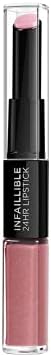 L’Oreal Paris Make-Up Designer Infallible Lipstick 24H – 110 Timeless Rosé – Lipstick Rossetto Bordeaux Shine – 30 Gr