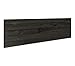 DHOME Cabecero de Madera Maciza de Pino para Pared Estilo Palet Cabezal Dormitorio Cama Palets Herrajes incluidos (135x46 Palet 5, Negro Rústico)