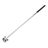 Abaodam Teleskop Rückenkratzer Edelstahl mit Panda Design Ausziehbar Multifunktionales Kratz und Massagegerät für Zuhause Handliches Juckreizlinderungs Tool