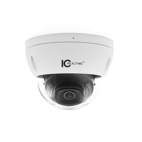IPEG-D20F-IRW5 2MP IP Vandal Dome Security Camera, 1080p, 106° Wide Angle, Smart IR Night Vision, PoE, IP67, IK10, Metal - Additional View