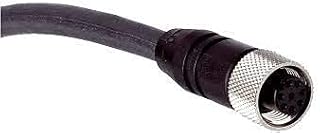 DOL-1208-G05MAC1, Cordset, Str M12 F 8pos to Cut End, 8 Wire 5M, PUR Black