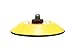 Maxshine Professional Yellow DA/Dual Action Dia: 3 inches/75mm Backing Pad-Ideal for All Brands of Dual Action Polisher