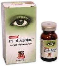 Khojati Triphalanjan Herbal Eye Drops 7 ML X 3