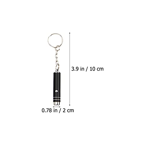 Mini lanterna UV de luz de LED, lanterna brilhante, chaveiro, lâmpada de detecção de dinheiro, secad