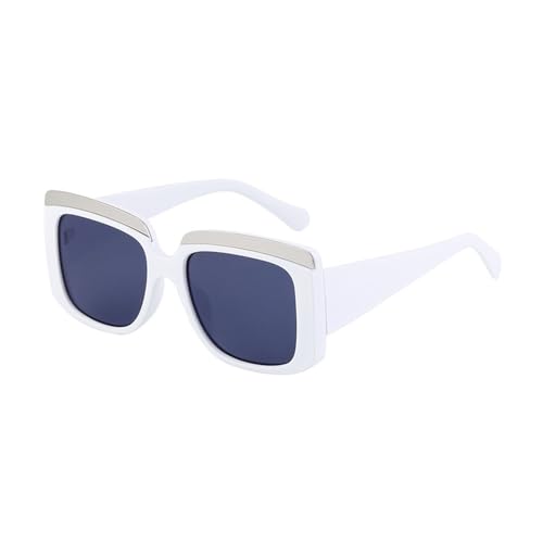 Lunettes de soleil de luxe carrées vintage UV400 tendance mode