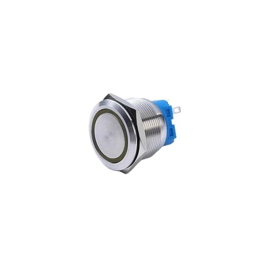 Botón de 25mm con luz soluciona fallos de control con bloqueo y reinicio 4