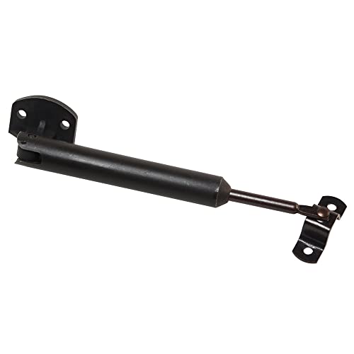 RV Designer H279, Door Support Strut, Plastic and Metal, Spring-Loaded 6-1/4 inch, Cabinet Hardware, Black, 2 Per Pack