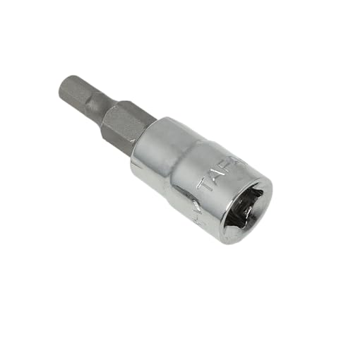 Image of Taparia 1 /4 inch Square Drive Allen Hex Socket Bit Set (AH 3,4,5 mm)-Hardened CrV Steel Socket S2 Hex Bits-Compatible With Ratchets, L Handles, Wrenches, Power Tools-Automotive Repair Tools for Garages