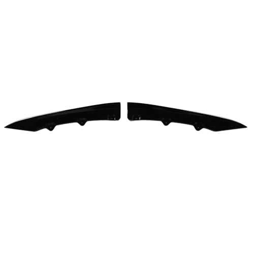 Pair diffuseur angle arrière F30 M Sport 2012-2018 lèvre ABS noir brillant - 2