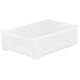 Iris Ohyama, Kunststoff Schubladenbox mit 8 flachen Schubladen, Schwarz, Easy-Pull-System, A4, A5 & A6 Format, Schreibtisch Organizer für Büro, Schule, Schreibwaren, BPA-frei, Schubladenschrank,