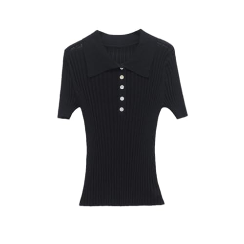 T-shirt d'été en tricot fluide pour rester fraîche et chic