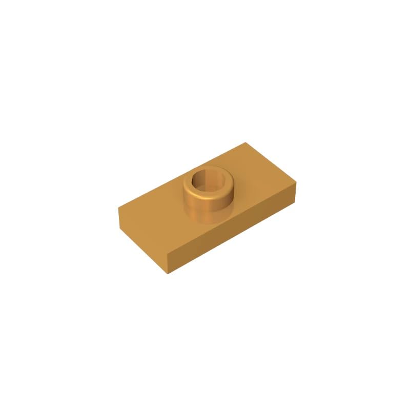 3794 Foundation Plate Special 1x2 with 1 Stud Without Groove, 50 PCS โ image 1