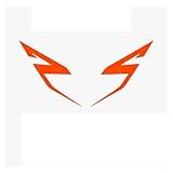 1Pair Motorcycle Stickers Motorbike Fender Vinyl Decals Compatible with RC 390 690 790 890 1090 1190 1290 R(M(12x3.7CM))