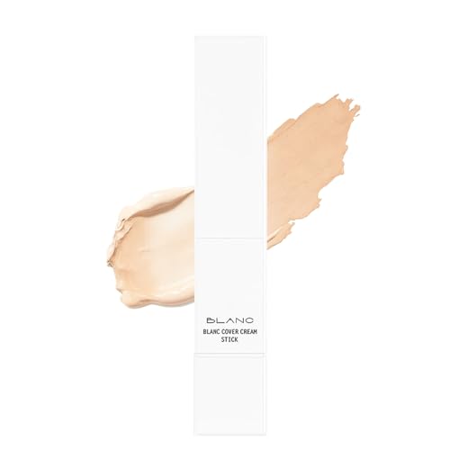 Chartming Color Changing Foundation Stick - Cover Cream Stick V Korean Foundation Stick with Volufiline With Brush Head - Full To Medium Coverage Base Makeup for All Skin Types (Natural)