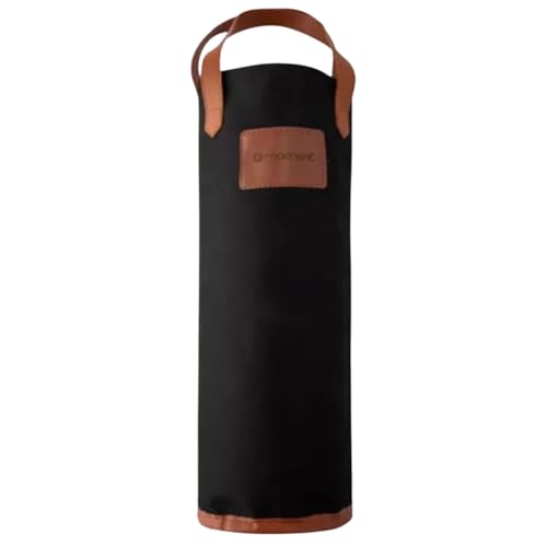 Bolsas Térmicas para Garrafa de Vinho Wine Bag (Preta (sem Zíper) | Poliéster e PEVA | 1 Garrafa)