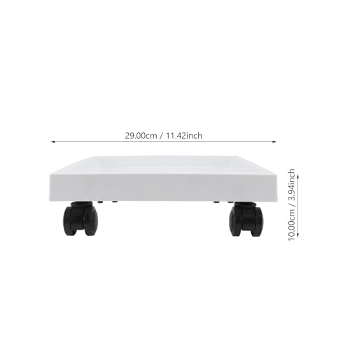 Plateau à roulettes résistant à la déformation pour pots carrés