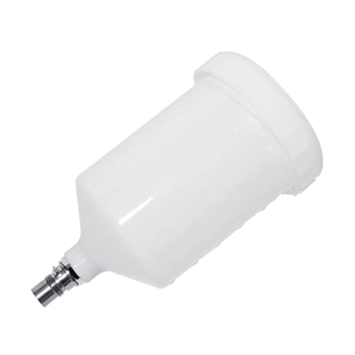 HIOPOIUYT 600ml Car Spray Guns Cup Feed Paint Easy To Use Thread-Connector Jet Paint Sprayer Replacement Cup Jet Paint Sprayer 600ml Car Spray Guns Cup Practical Feed Paint Cup