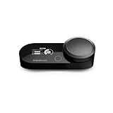 SteelSeries GameDAC Gen 2 Hi-Res Audio Amplifier - ESS Sabre Quad-DAC - AI Noise Cancellation - 360° Spatial Audio - Hi-Res Certified - PC, PS5, PS4